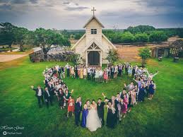 drone wedding photography